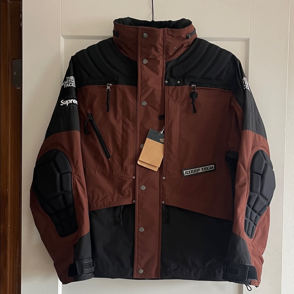 The North Face x Supreme Men's Steep Tech Brown and Black Ski Jacket
